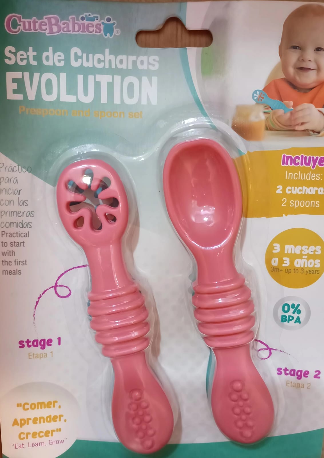 Set de cucharas Evolution  Cute Babies
