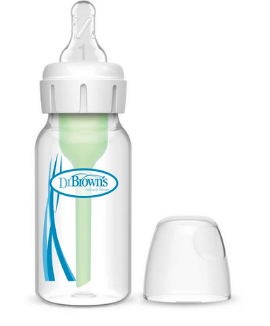 Chupón angosto Dr Browns natural flow  nivel 1 (narrow  4 oz/120 ml)