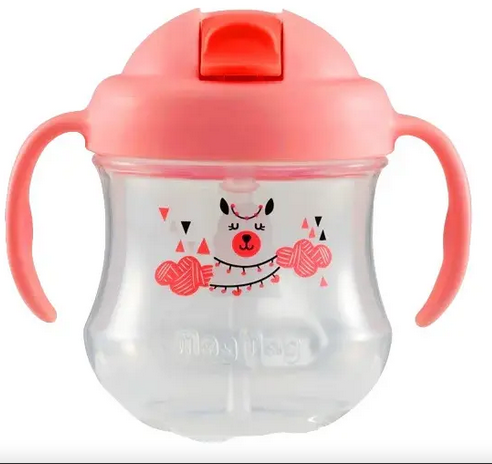 Beberito  Mag mag  Pegeon 8+ con pajilla ( 200ml/7oz)