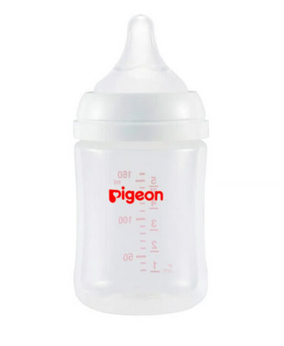 Chupón Boca  ancha  anti-cólico Soft touch Pegeon (5oz/160 ml)