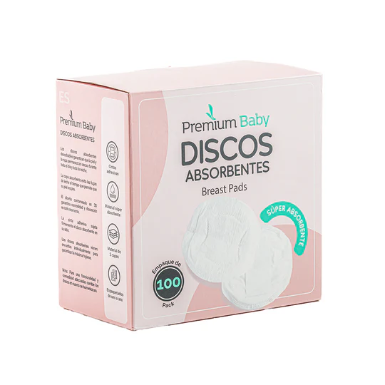 Discos absorbentes Premium Baby100 unidades
