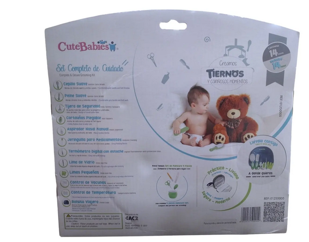 Set completo de Cuidado Personal Cute Babies