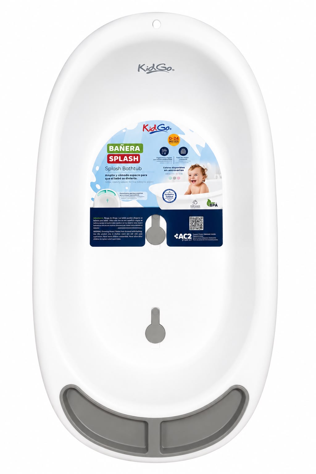 Tina de baño para bebé Kid go