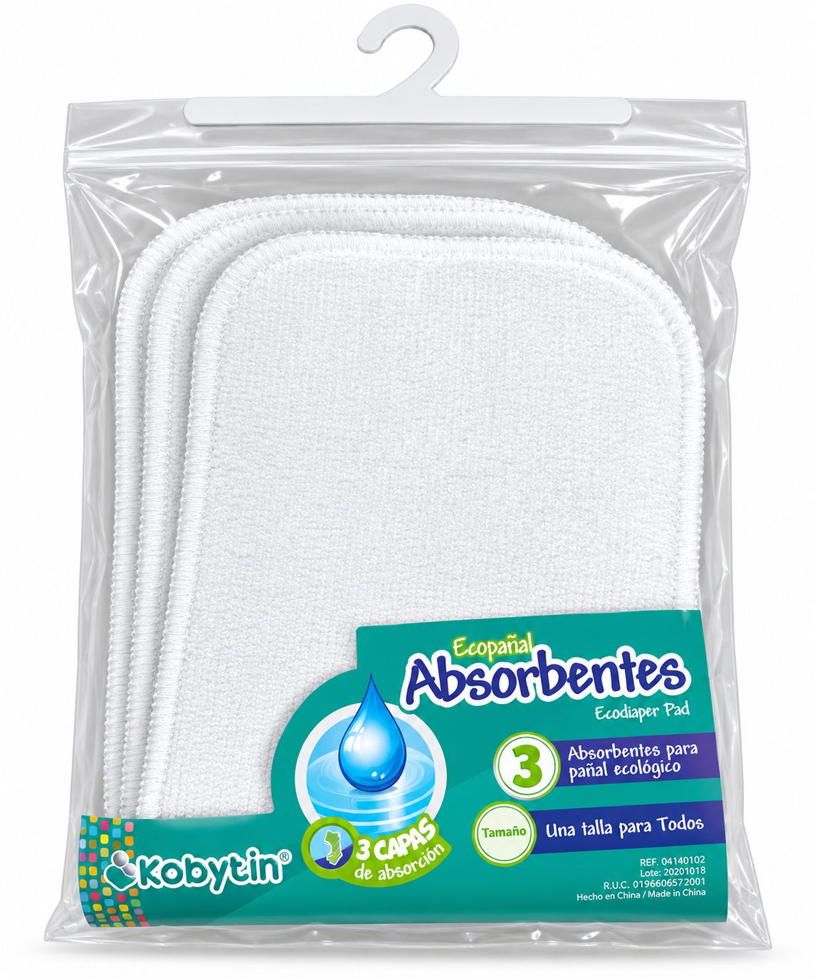 Absorbentes para ecopañal Kobytin
