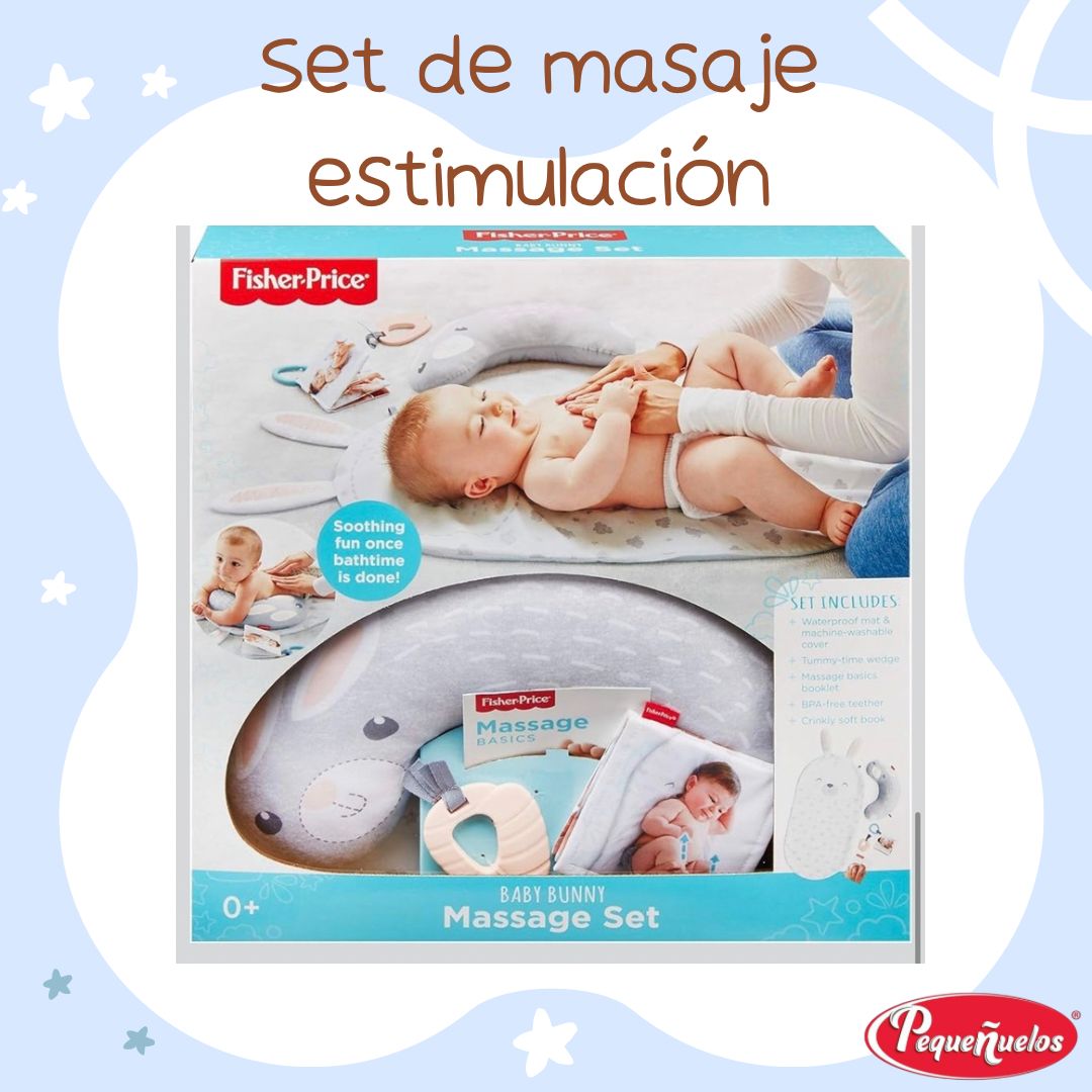 Set masaje estimulacón Fisher price