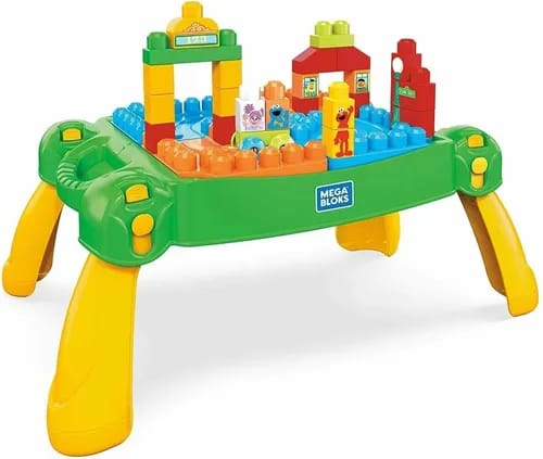 Mesa de Vecindario Plaza Sésamo Mega Bloque