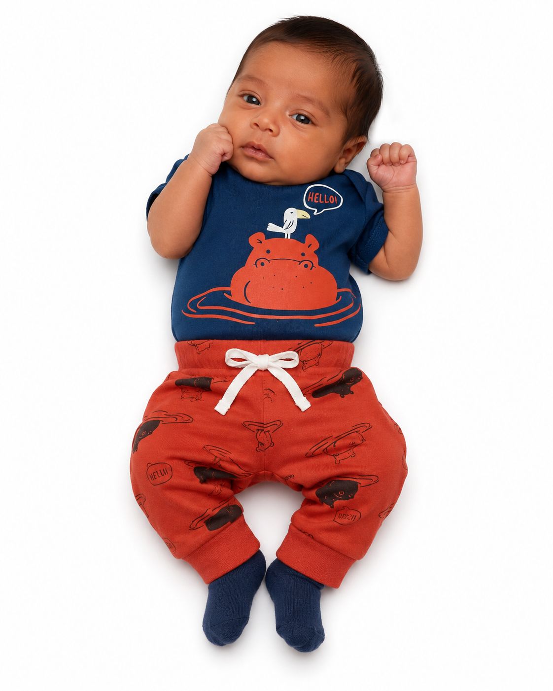 Conjunto para bebé naranja  Premier Kids Land