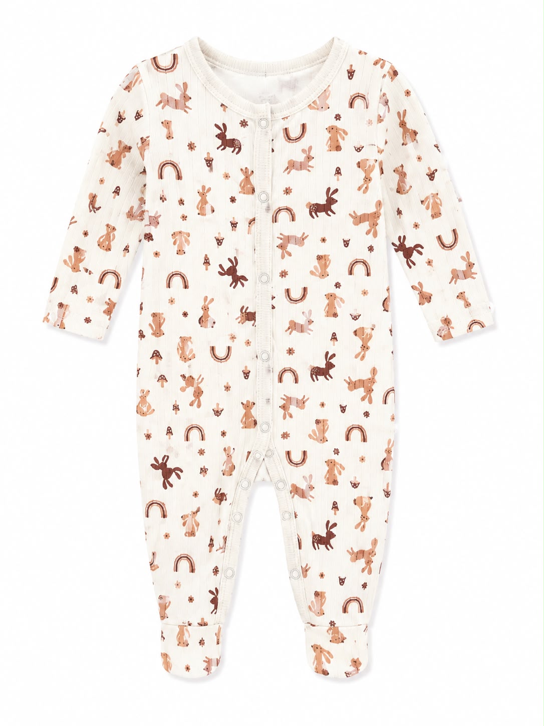 Pijama entera de conejos para niñas Princess rose