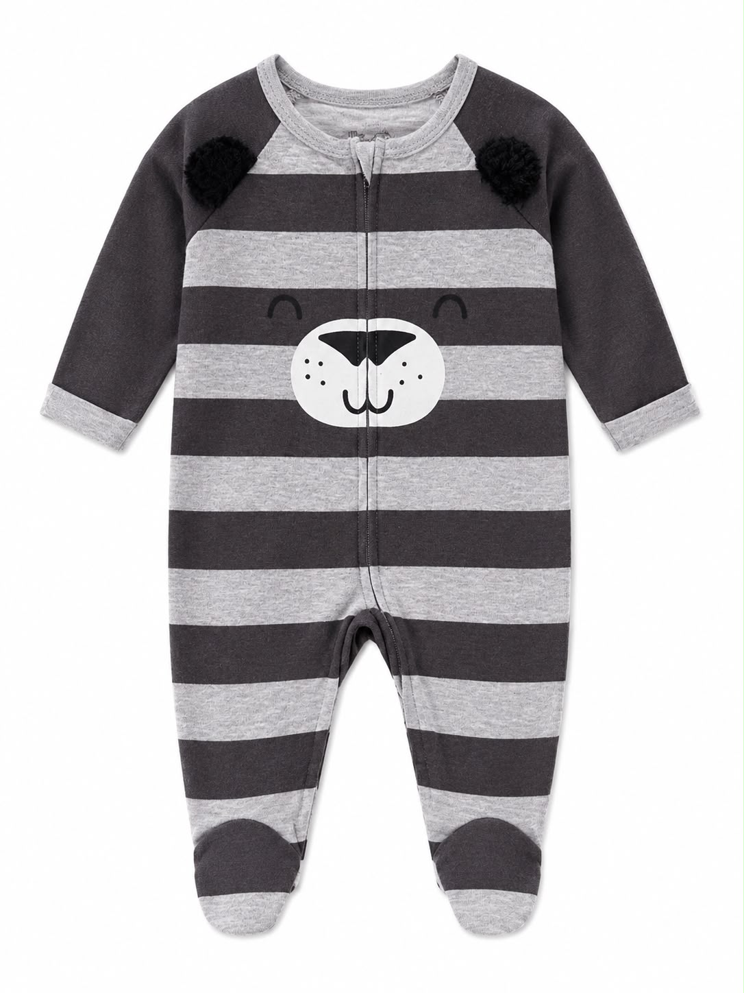 Pijama entera gris oso kids land
