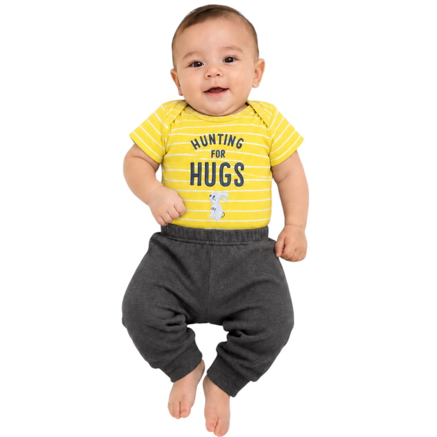 Conjunto hunting  for  hugs de rayas Kids land
