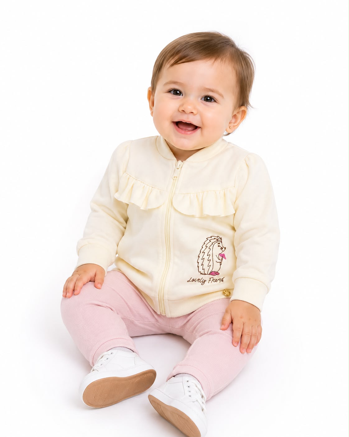Sweater para bebé amarillo Alenice