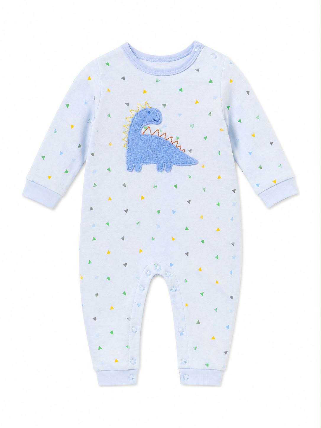 Pijama dinosaurio y triangulos Kids land