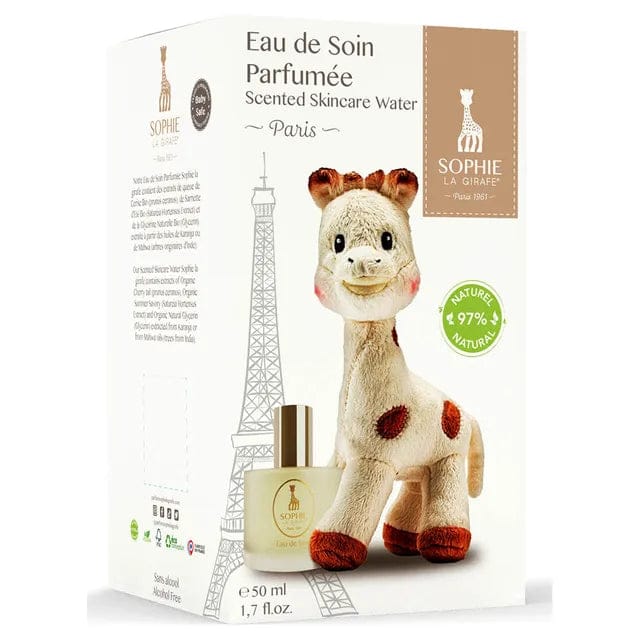 Perfume con peluche eau de soin parfumeé Sophie la girafe 50 ml