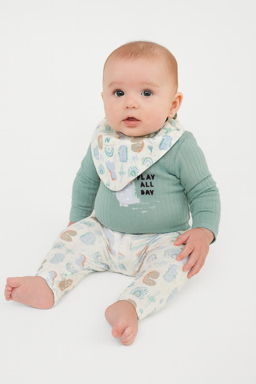 Set de ropa para bebé (Cutie baby) Play all day