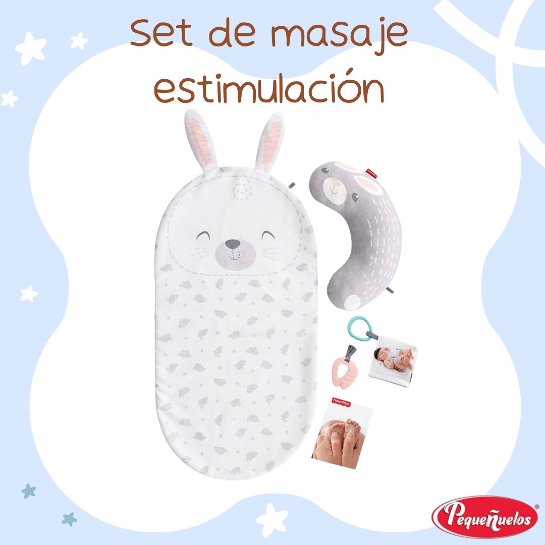 Set masaje estimulacón Fisher price
