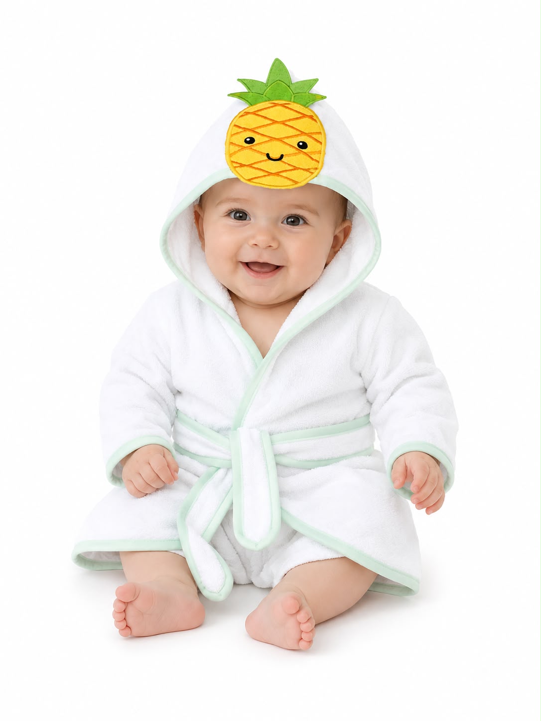 Bata de baño de piña para bebé  Wakids