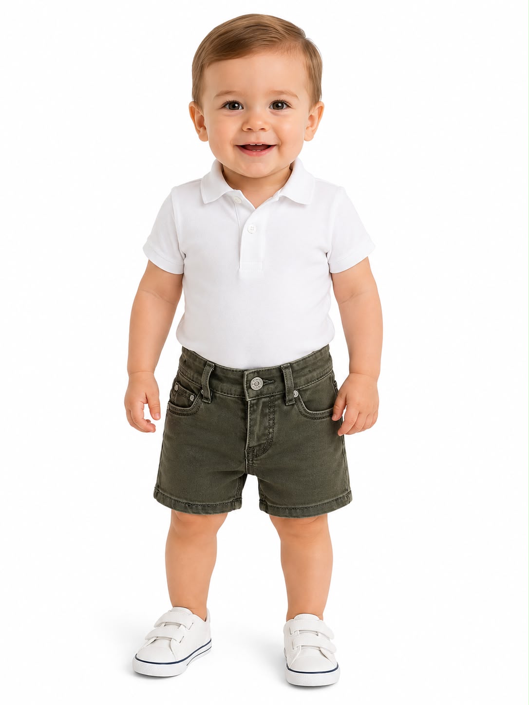 Short gris  Gogo kids