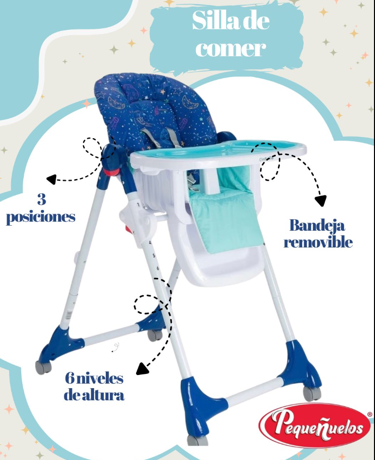 Silla de comer Cutie Babies