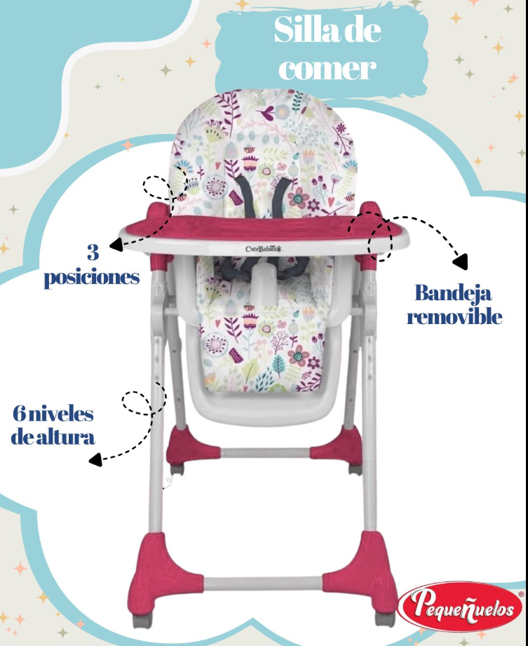 Silla de comer Cutie Babies
