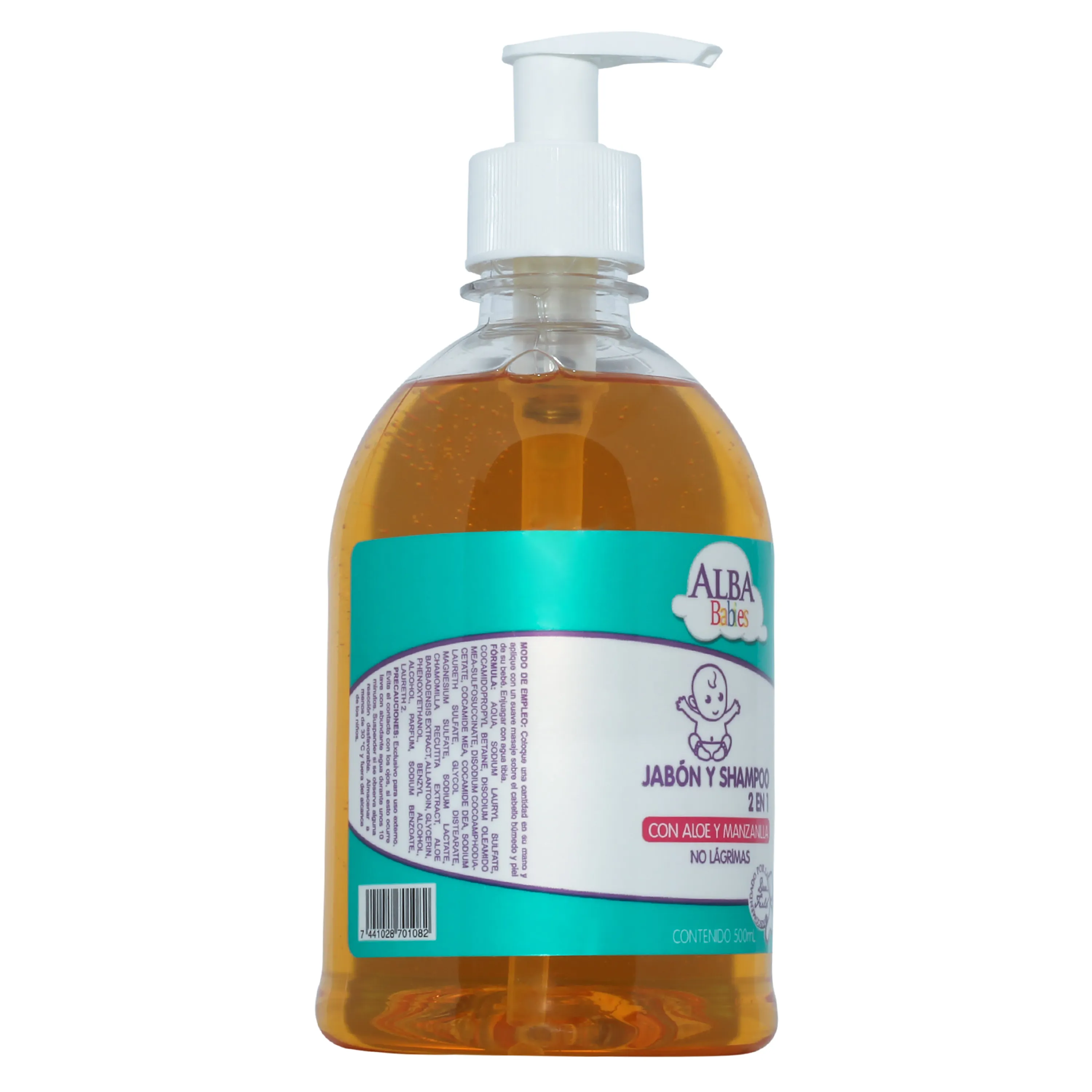 Gel de Baño 2x1 , Jabón y Shampoo Alba