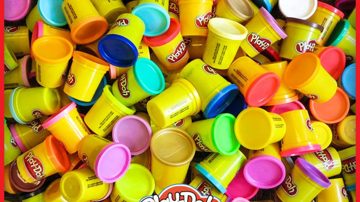 Plasticina individual  Play doh