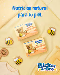 Jabón Miel y Argán   para Bebé Ricitos de Oro