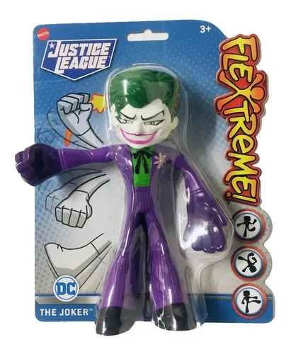 Figuras flexibles The Jocker (Justice League  Flextreme Mattel)