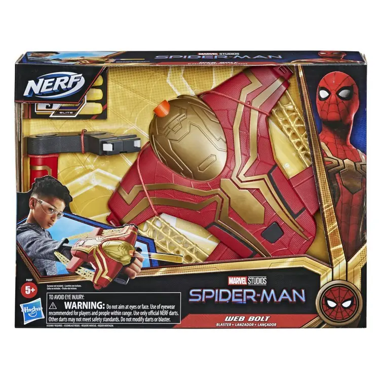Lanzador Nerf Spider-man  Web Bolt( marvel)