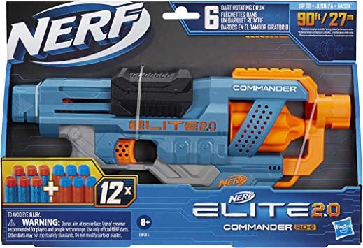 Lanzador Nerf  Elite 2.0 commander (Hasbro)