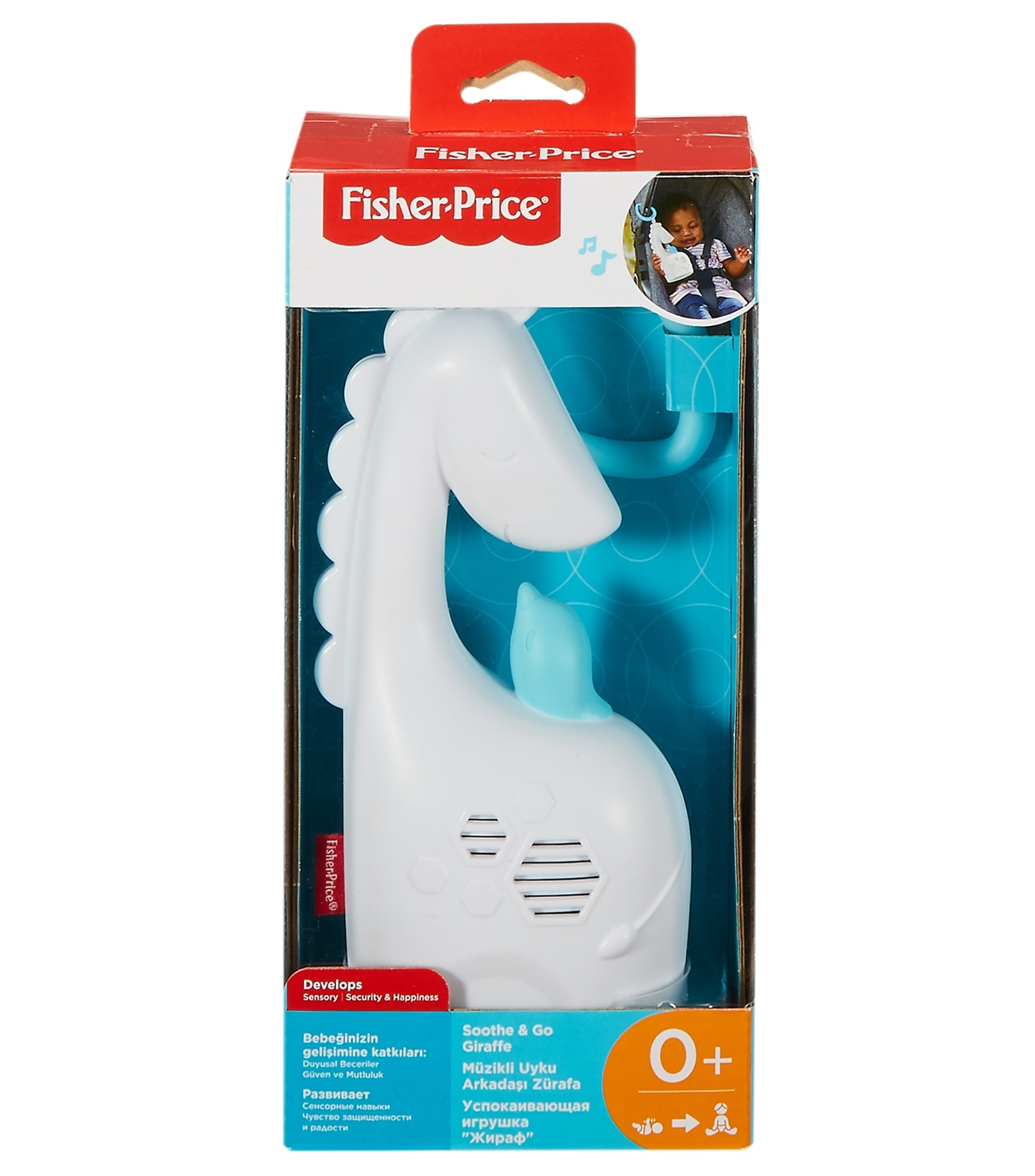 Jirafa descansa y pasea de Fisher price