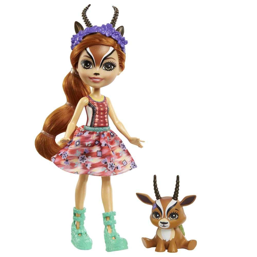Enchantimals Gabriela Gazelle y spotter( Mattel)