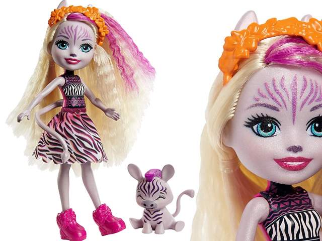 Enchantimals Zadie Zebra y Ref ( Mattel)