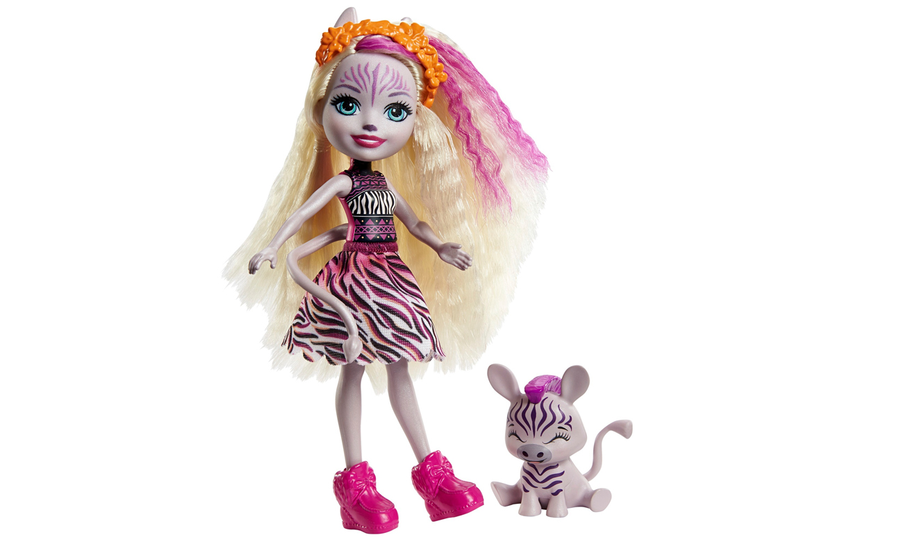 Enchantimals Zadie Zebra y Ref ( Mattel)