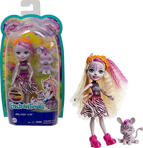 Enchantimals Zadie Zebra y Ref ( Mattel)