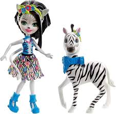 Enchantimals Zelena Zebra  y hoofette( Mattel)