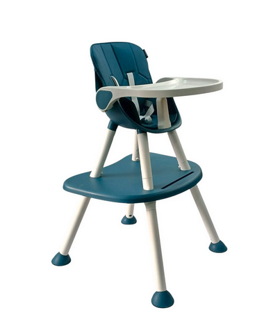 Silla de comer luna 3 en 1 para bebé ( Bebesitos) disponible en color azul