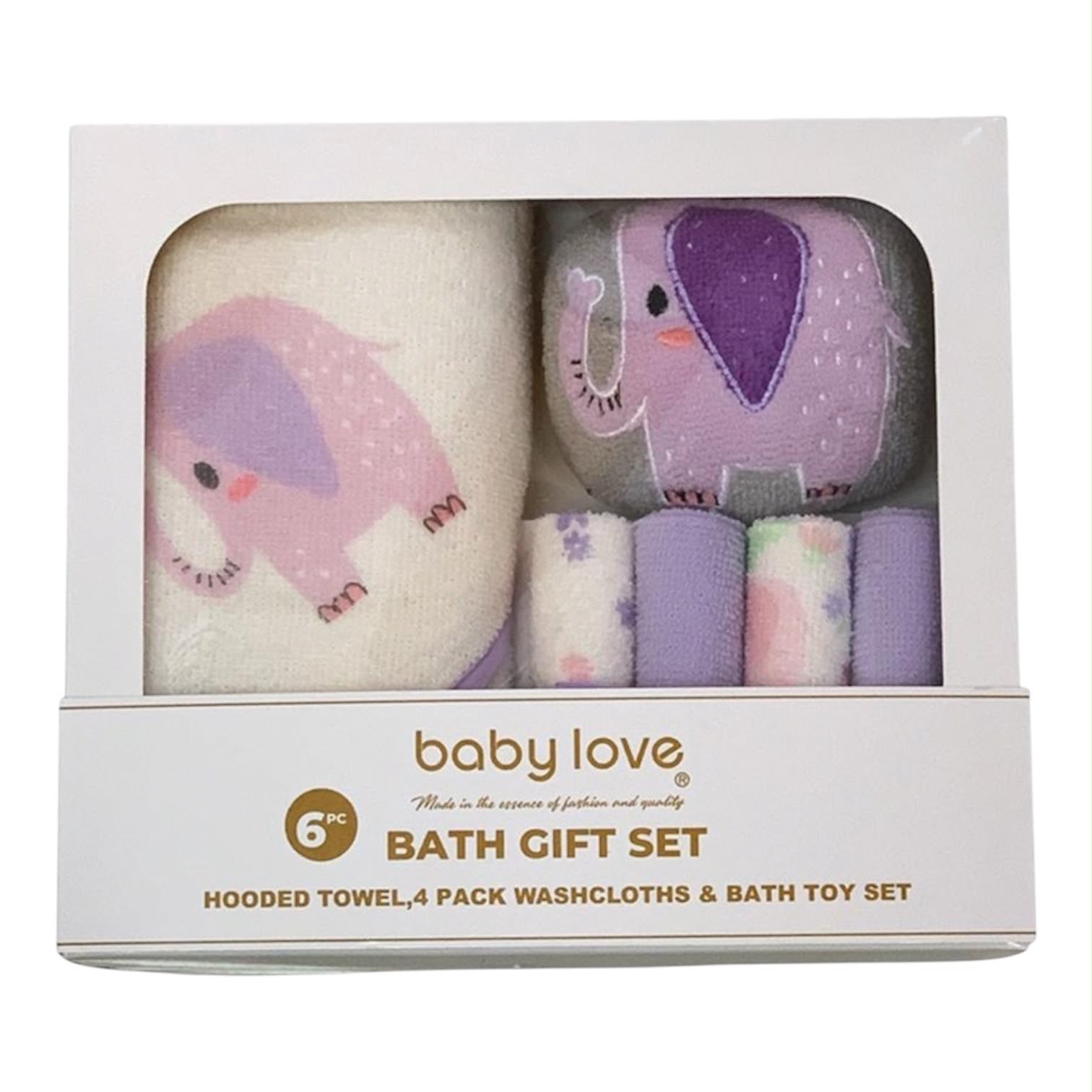 Estuche set de baño para  regalo baby love