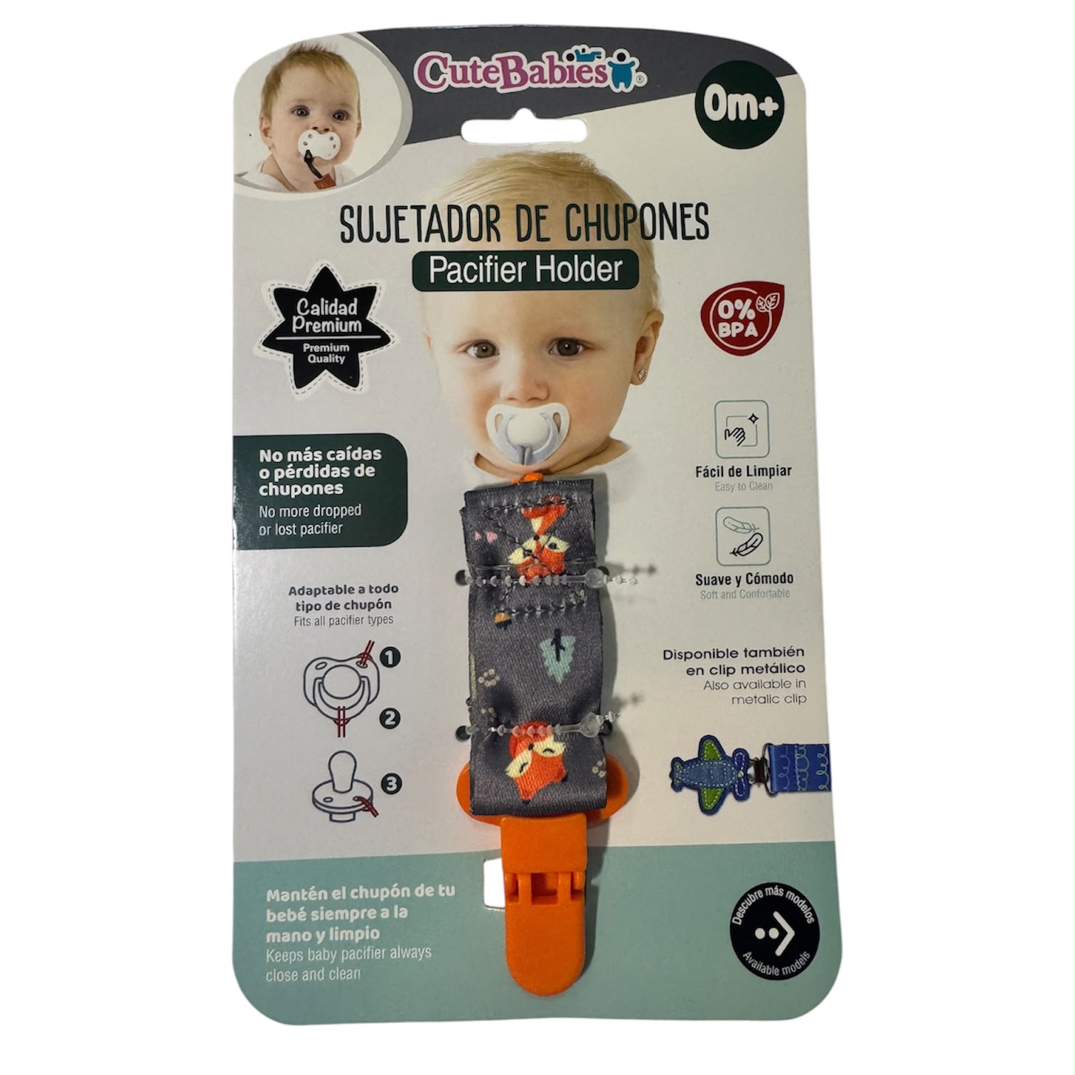 Sujetador de Chupetas Cute babies