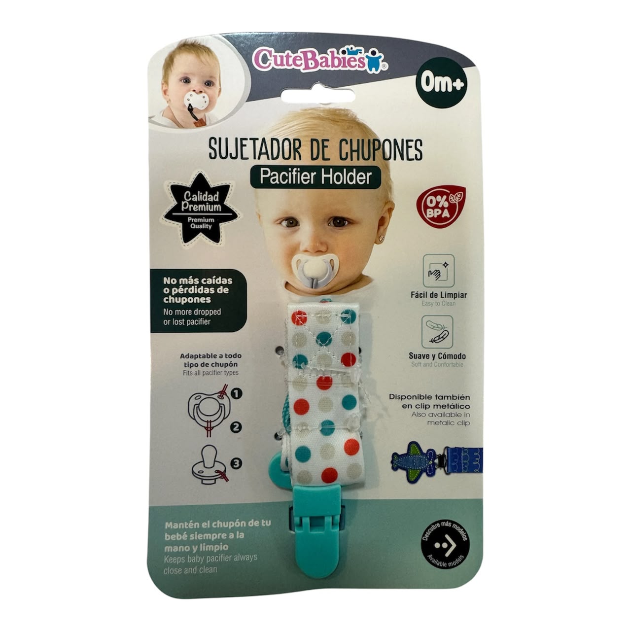 Sujetador de Chupetas Cute babies