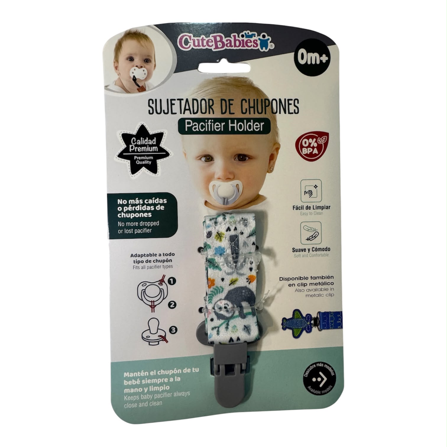 Sujetador de Chupetas Cute babies
