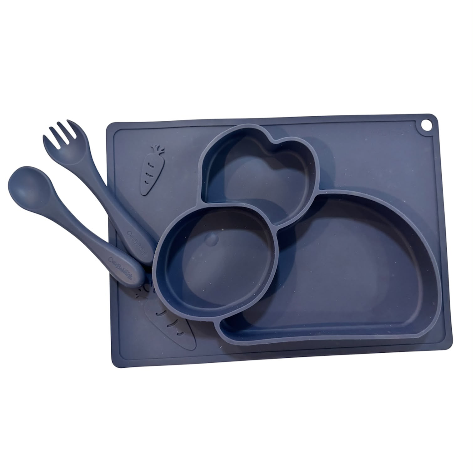 Set plato/cubiertos Cute babies