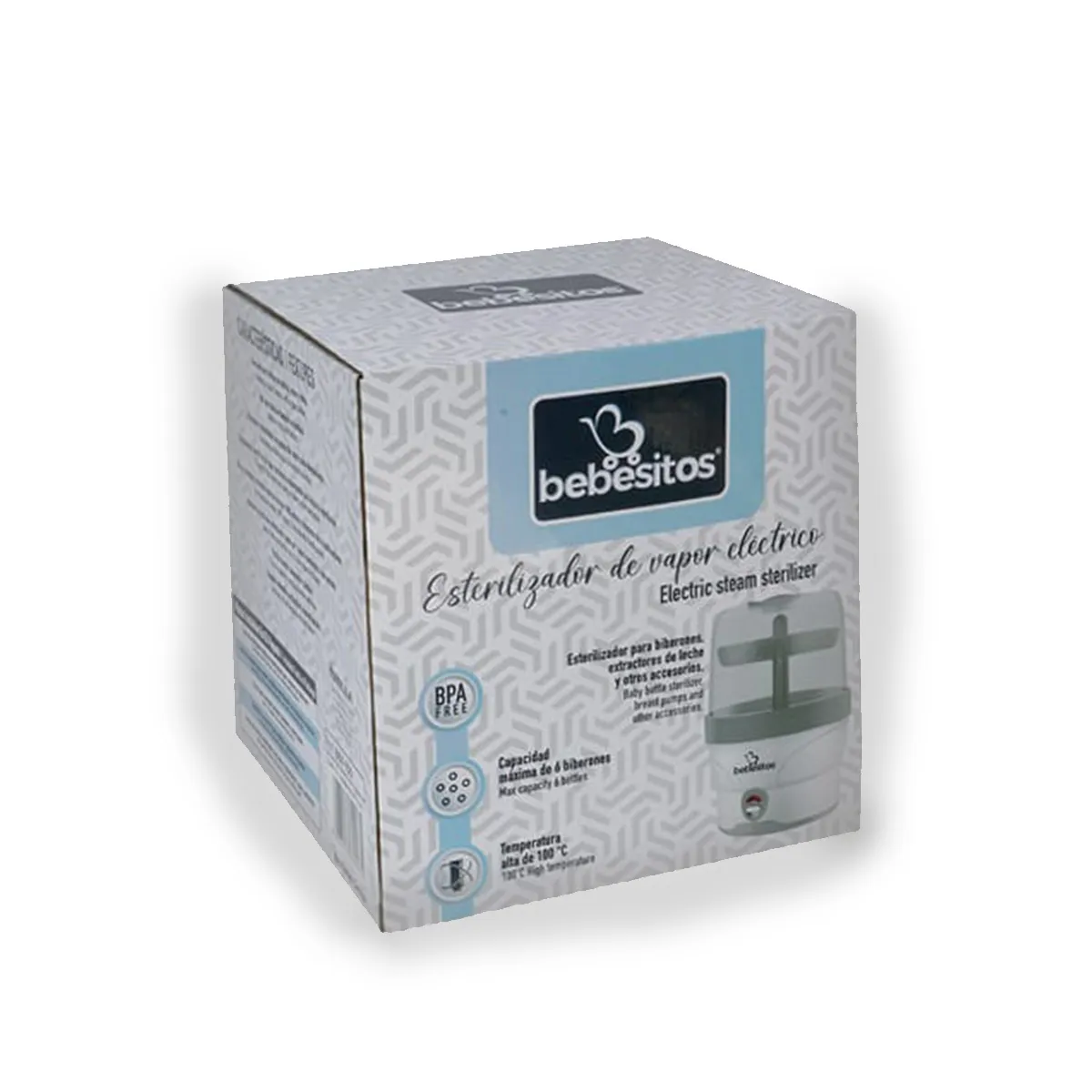 Esterelizador de vapor  eléctrico Bebesitos