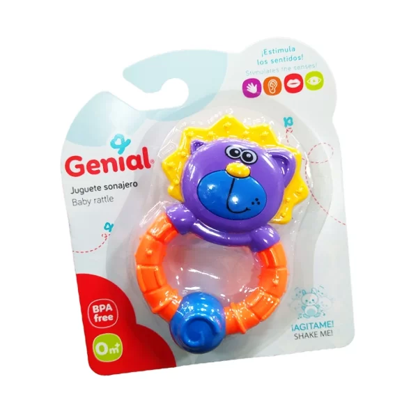 Juguete sonajero para bebé Genial