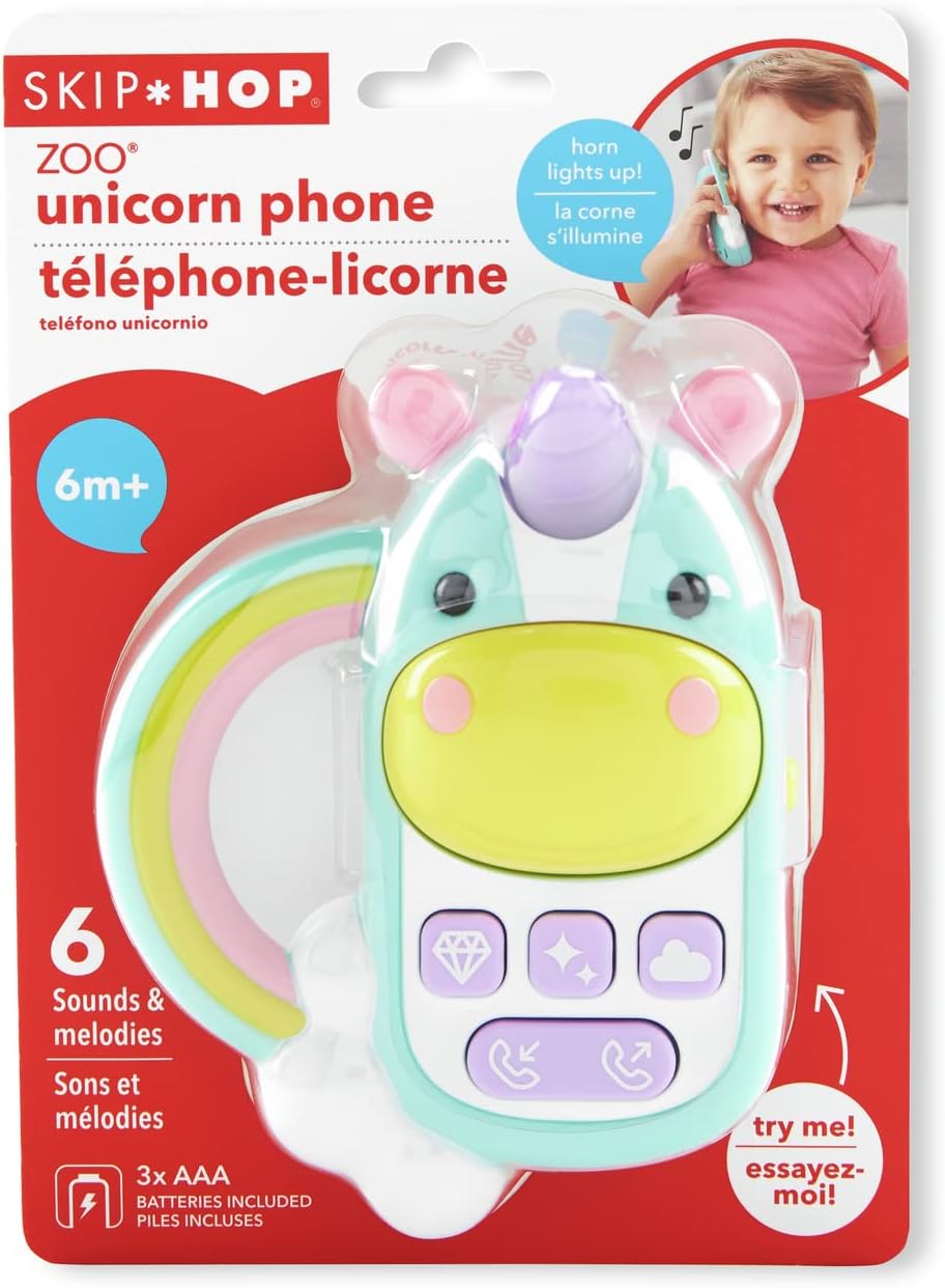Juguete teléfono Unicornio Skip hop