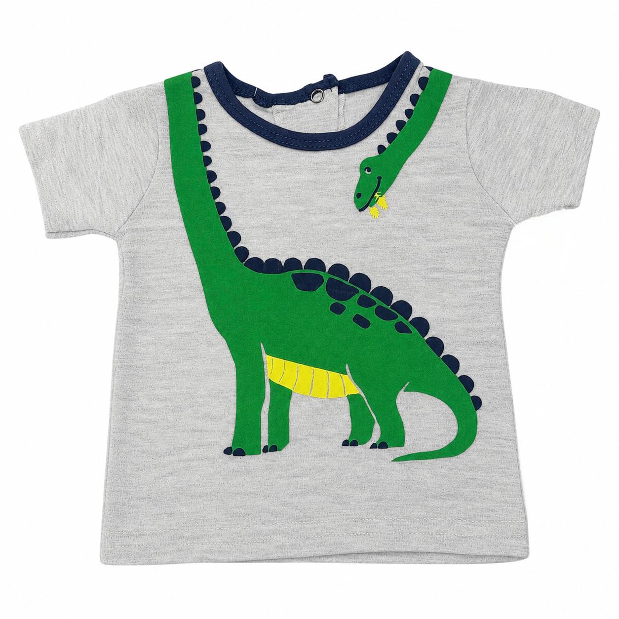 Conjunto Dinosaurio  gris/celeste Kids land