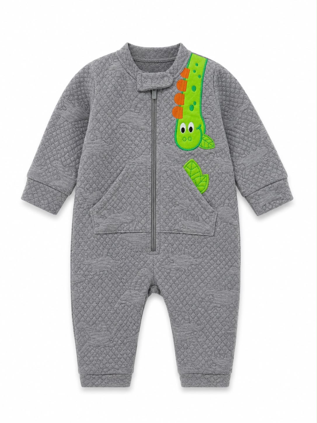 Pijama entera gris Dinosaurio Fakini