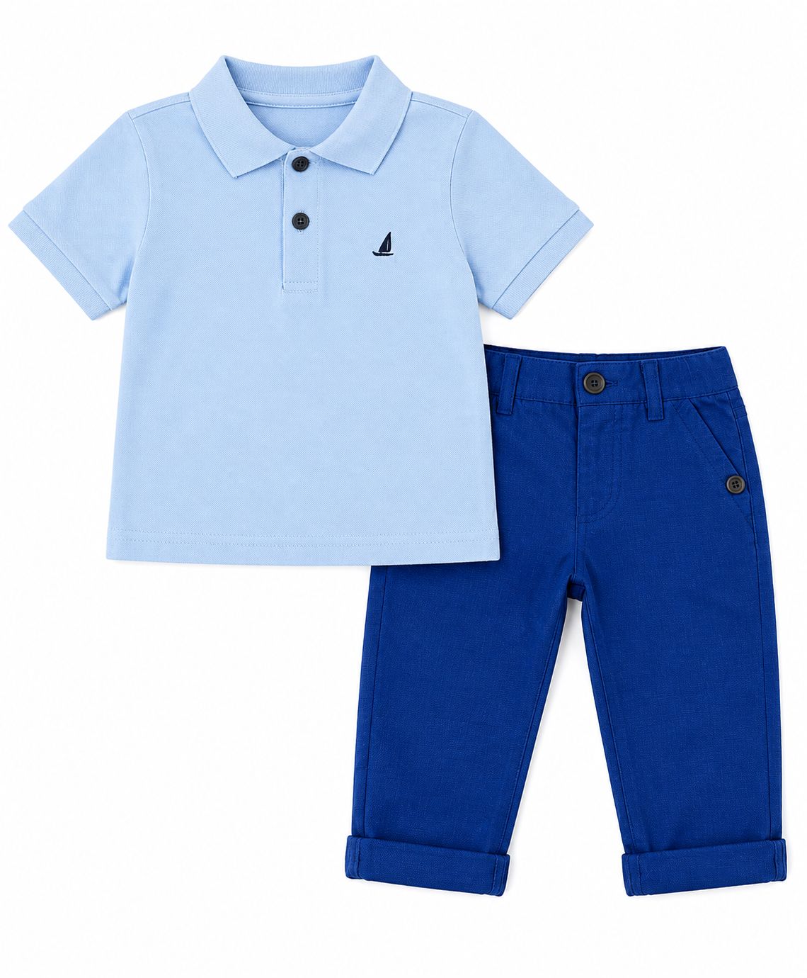Conjunto 2 piezas camisa polo Mekaniks