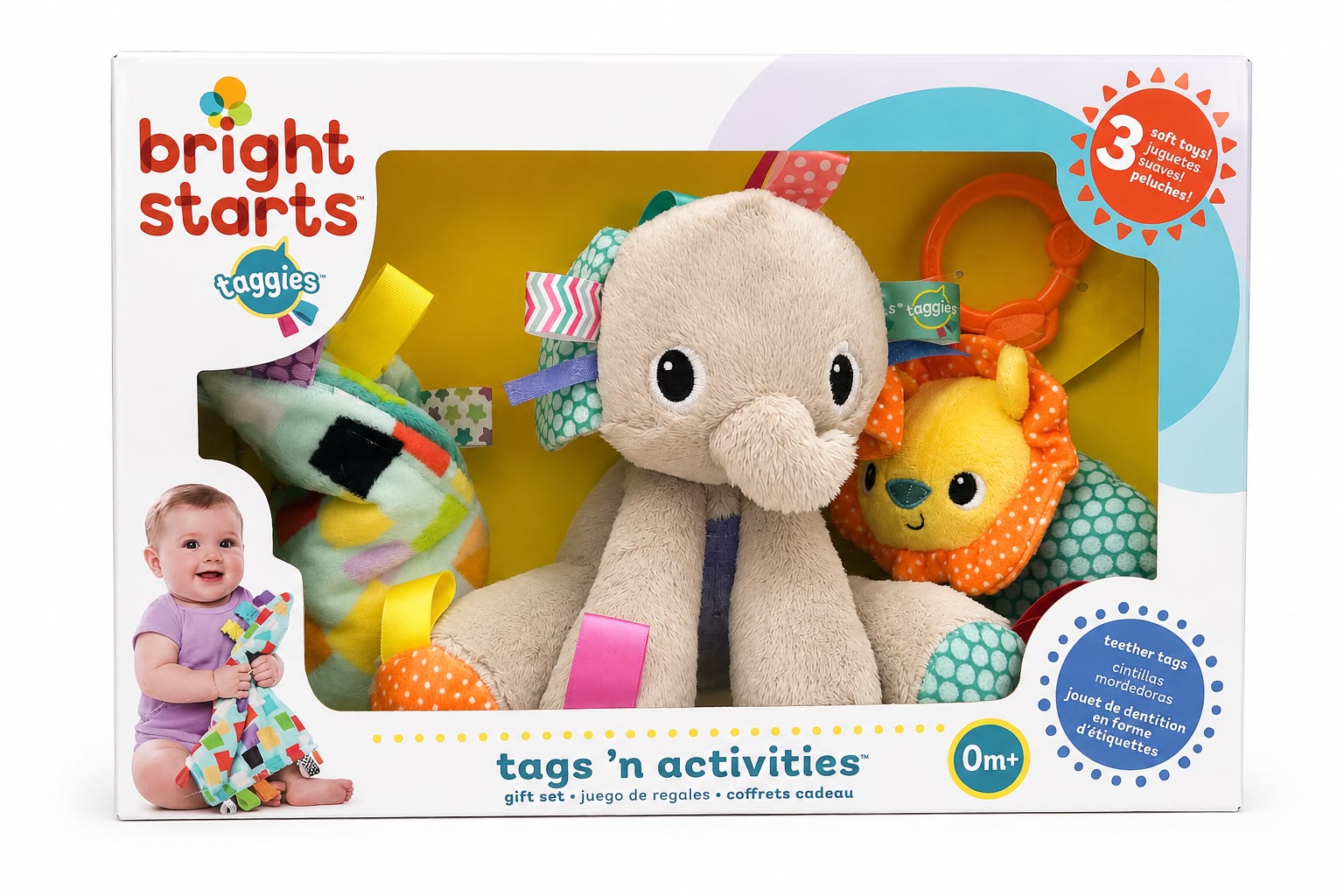 Set de regalo Tags y activities Bright starts