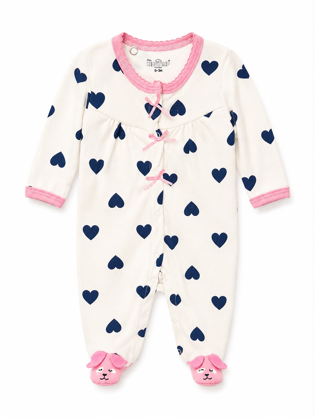 Pijama entera de corazones Kids land