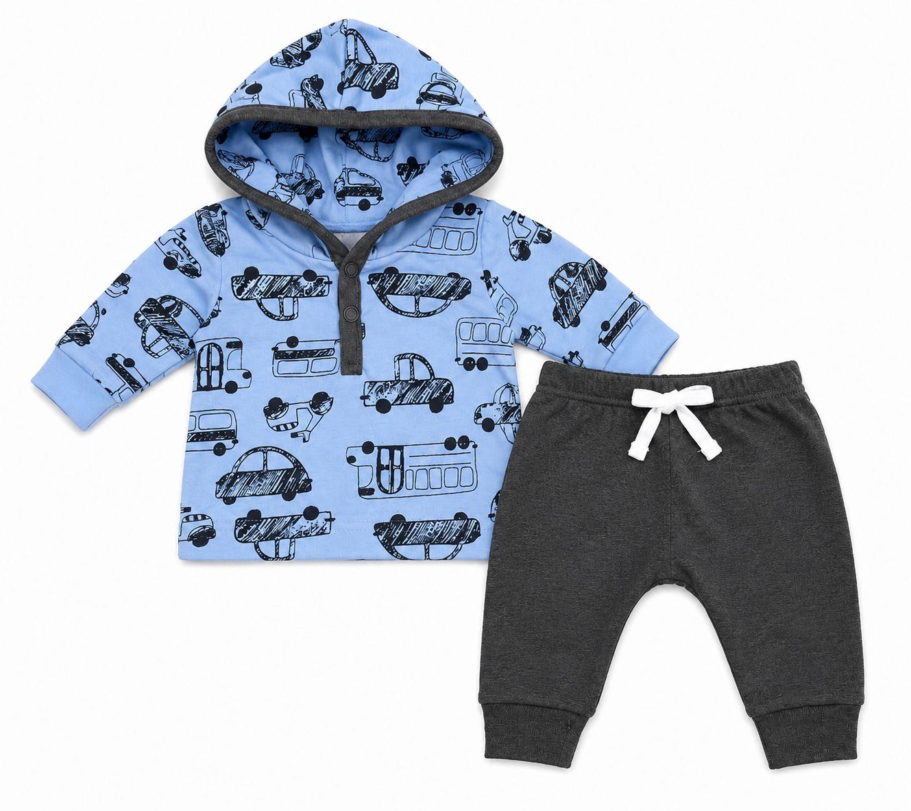 Conjunto carros celeste Kids land